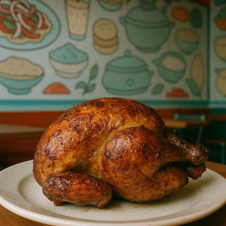Pollo a la brasa solo
