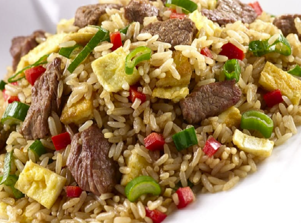 arroz chaufa de carne peruano north fort myers