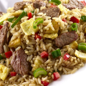 arroz chaufa de carne peruano north fort myers
