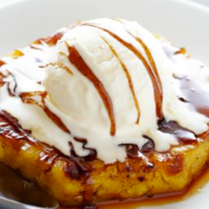 cake de pina con helado brazas sabor fort myers fl